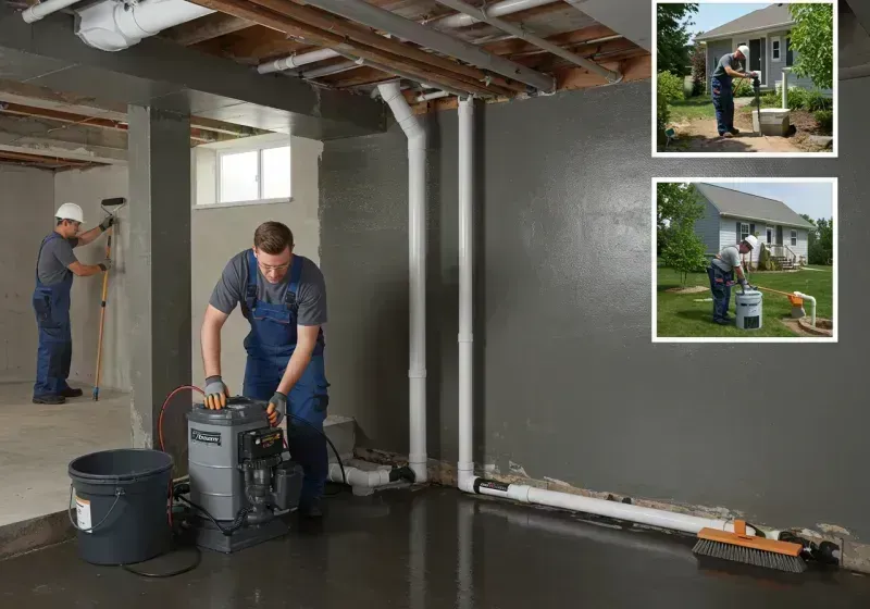 Basement Waterproofing and Flood Prevention process in Gardner, IL